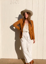 Load image into Gallery viewer, Vintage 70s suede blazer