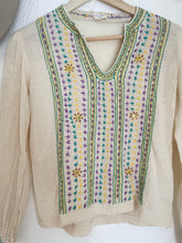 Load image into Gallery viewer, Vintage Indian cotton blouse