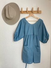 Load image into Gallery viewer, Signature Collection-The baby doll dress / blue calico