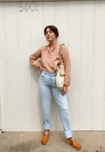 Load image into Gallery viewer, Vintage 70s peachy shirt
