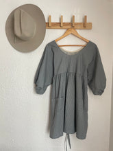 Load image into Gallery viewer, Signature Collection-The baby doll dress / light blue calico