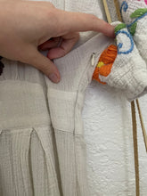 Load image into Gallery viewer, Vintage cotton embroidered dress