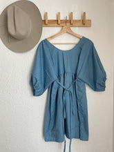 Load image into Gallery viewer, Signature Collection-The baby doll dress / blue calico