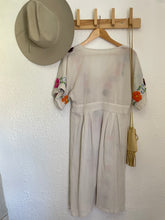 Load image into Gallery viewer, Vintage cotton embroidered dress