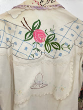 Load image into Gallery viewer, Vintage quilted button up