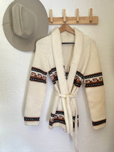 Load image into Gallery viewer, Vintage knit wrap cardigan
