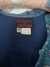 Load image into Gallery viewer, Vintage silk block print dress