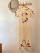 Load image into Gallery viewer, Vintage 70s Mexican cotton dress
