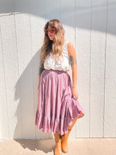 Load image into Gallery viewer, Vintage calico prairie skirt