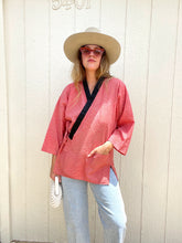 Load image into Gallery viewer, Vintage floral wrap Haori