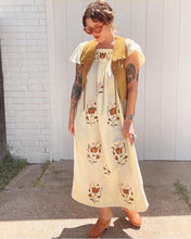 Load image into Gallery viewer, Vintage embroidered dress