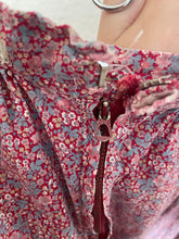 Load image into Gallery viewer, Vintage calico prairie skirt