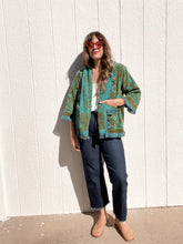 Load image into Gallery viewer, Vintage towel jacket