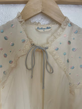 Load image into Gallery viewer, Vintage bed jacket top