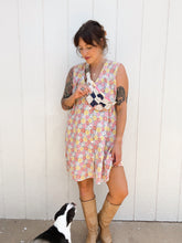 Load image into Gallery viewer, Vintage floral mini dress