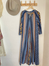 Load image into Gallery viewer, Vintage 70s zip kaftan