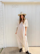 Load image into Gallery viewer, Vintage cotton lace dress