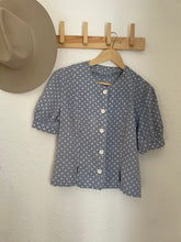 Load image into Gallery viewer, Vintage polka dot top
