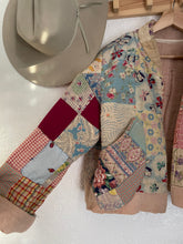 Load image into Gallery viewer, Signature Collection - cropped collared quilt coat