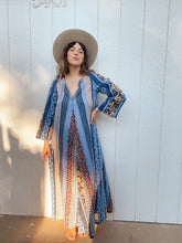 Load image into Gallery viewer, Vintage 70s zip kaftan