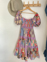 Load image into Gallery viewer, Signature Collection-Quilted purple maxi dress