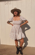 Load image into Gallery viewer, Signature Collection- Puff sleeve mini in rose floral