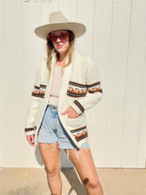 Load image into Gallery viewer, Vintage knit wrap cardigan