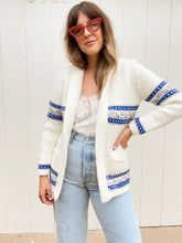 Load image into Gallery viewer, Vintage knit wrap cardigan