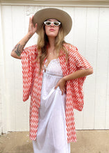 Load image into Gallery viewer, Vintage geometric Haori