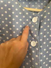 Load image into Gallery viewer, Vintage polka dot top