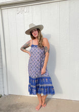 Load image into Gallery viewer, Vintage Indian cotton dress