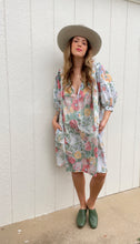 Load image into Gallery viewer, Vintage floral dress