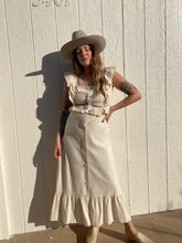 Load image into Gallery viewer, Vintage cotton prairie dress