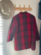 Load image into Gallery viewer, Vintage plaid blazer
