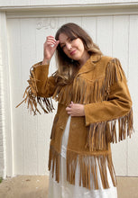 Load image into Gallery viewer, Vintage fringe jacket