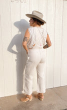Load image into Gallery viewer, Vintage cream overalls