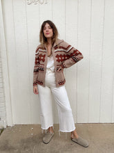 Load image into Gallery viewer, Vintage 70s zip sweater