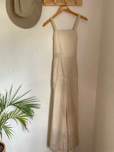 Load image into Gallery viewer, The jumpsuit-natural swiss dot