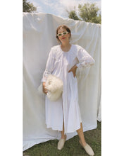 Load image into Gallery viewer, Vintage crochet collar dress