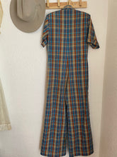 Load image into Gallery viewer, Vintage plaid jumpsuit
