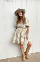 Load image into Gallery viewer, Signature Collection- puff sleeve mini dress