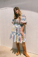 Load image into Gallery viewer, Signature Collection-8 point star feedsack quilt dress