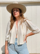 Load image into Gallery viewer, Vintage bed jacket top