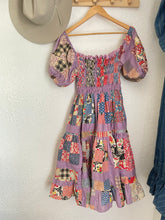 Load image into Gallery viewer, Signature Collection-Quilted purple maxi dress