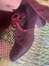 Load image into Gallery viewer, Vintage suede gogo boots