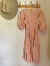 Load image into Gallery viewer, Vintage peach gauze dress