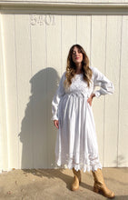 Load image into Gallery viewer, Vintage cotton lace dress