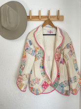 Load image into Gallery viewer, Signature Collection- Vintage wedding ring quilt coat