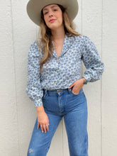 Load image into Gallery viewer, Vintage floral blouse
