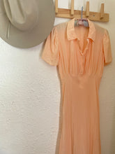 Load image into Gallery viewer, Vintage 30s collared dress